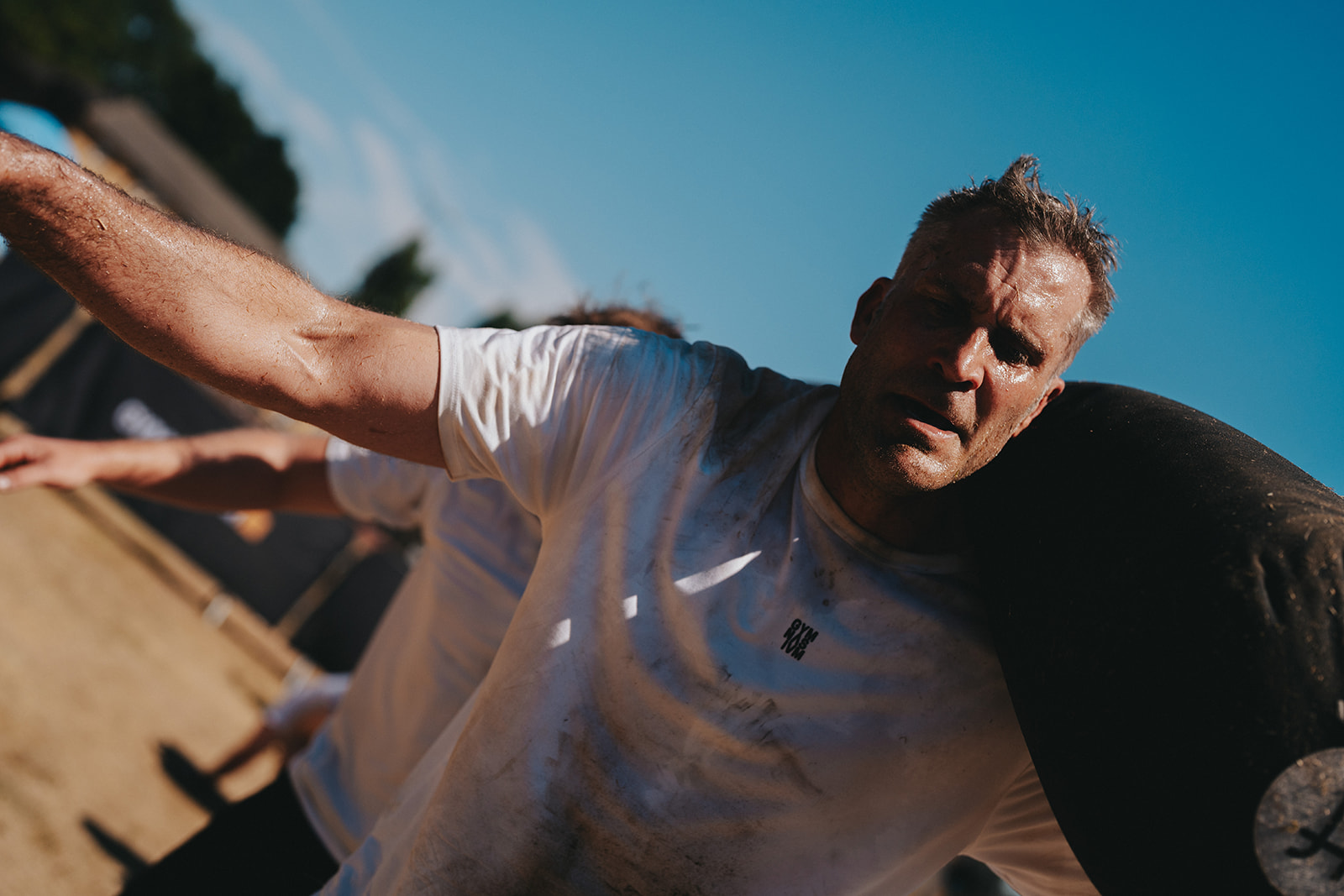 Member working through a short, high-intensity finisher at Gymnasium